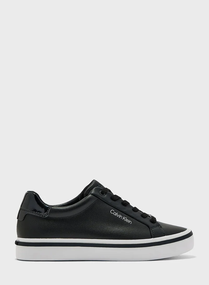 CALVIN KLEIN Vulcanised Lace Up Sneakers