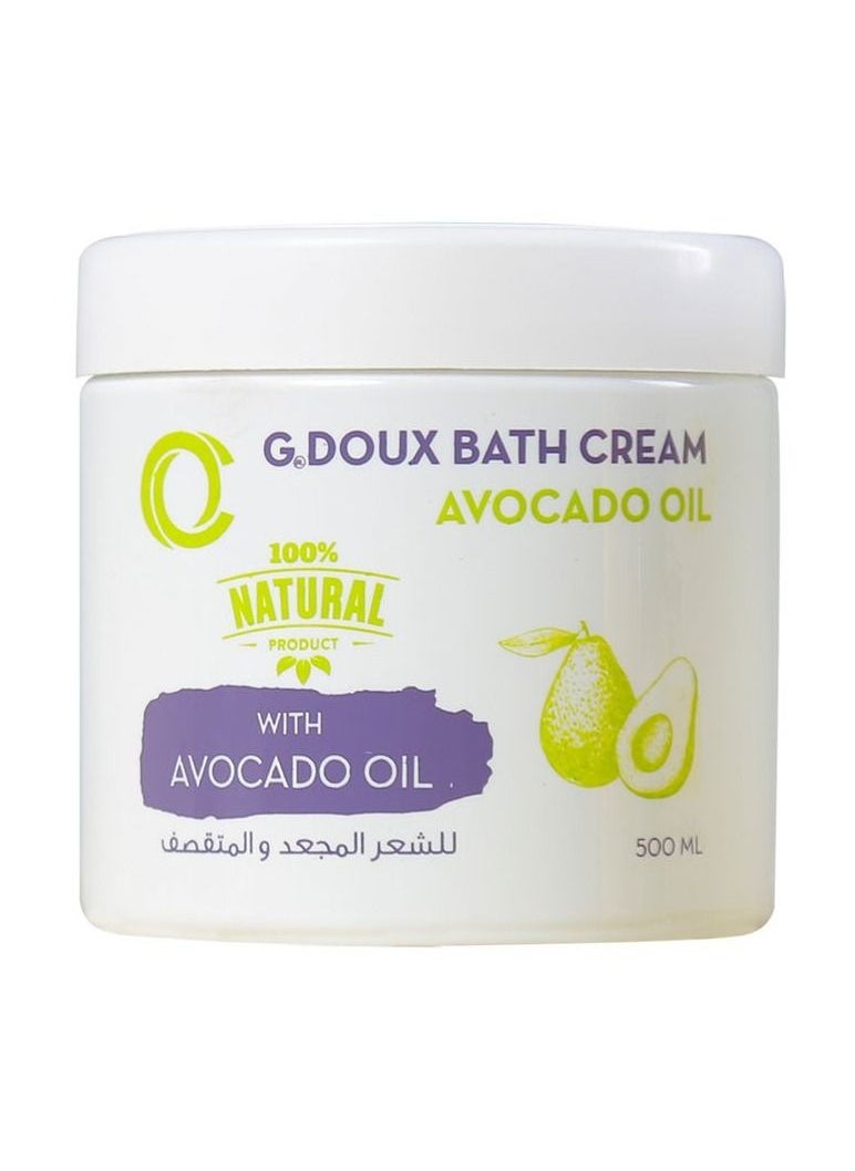 G.DOUX G.DOUX BATH CREAM AVOCADO OIL MASK  500ML 