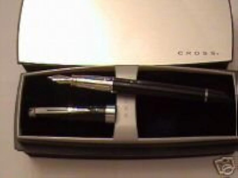 Cross ATX Sandblasted Refillable Fountain Pen, Medium Nib, Includes Premium Gift Box - Onyx Black - Image 3