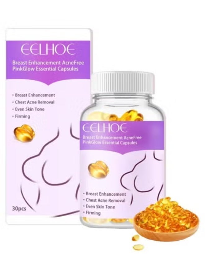 EELHOE Bust Enhancement Capsules - Firming and Nourishing Breast Care Capsules - Image 1