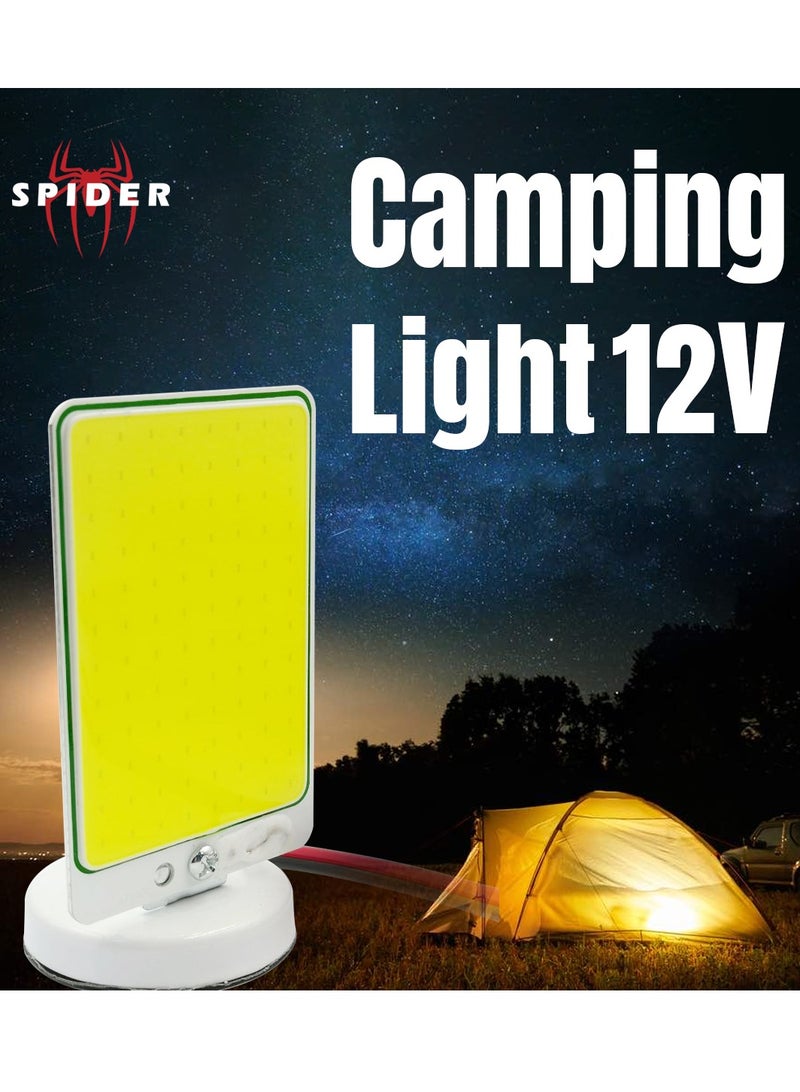 سبايدر ضوء التخييم 12 فولت ضوء العمل السوبر مشرق لإصلاح السيارات سلك 4.5 متر - NEW SPIDER PLUS BL10727 - Image 1