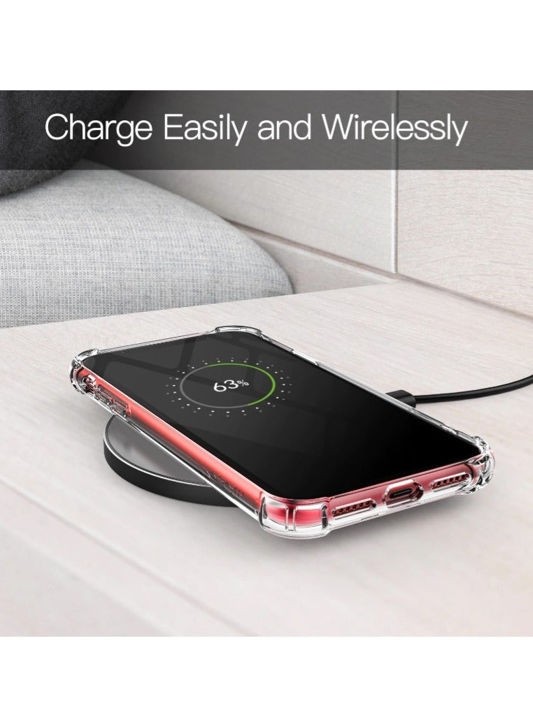 ليدين جراب شفاف لهاتف iPhone 11 جراب خلفي مرن ناعم من السيليكون مقاوم للصدمات ومضاد للخدش مع زاوية معززة ومتوافق مع iPhone 11 شفاف - Image 4