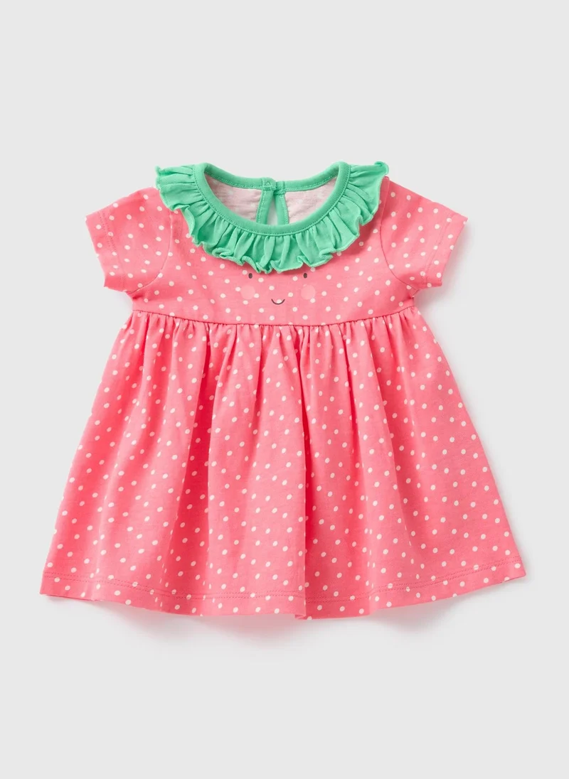 Matalan Baby Pink Strawberry Dress