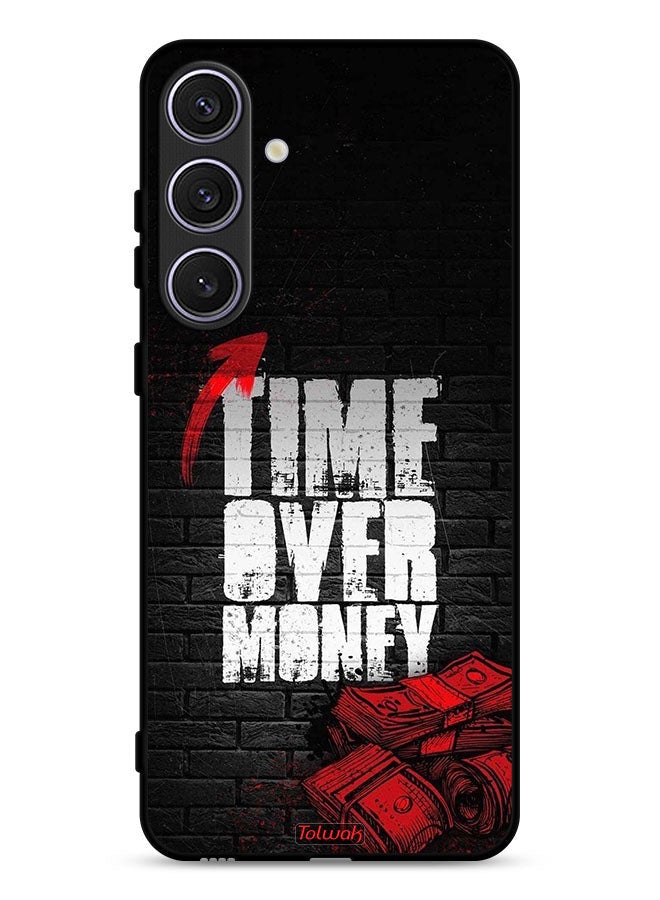 Tolwak Samsung Galaxy S24 5G Protective Case Cover Time Over Money - Image 1