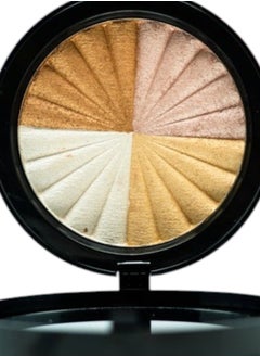Might Cinema Might Cinema Highlighter Palette – 4 Shades: Silver, Gold, Copper, Rose  - Image 2