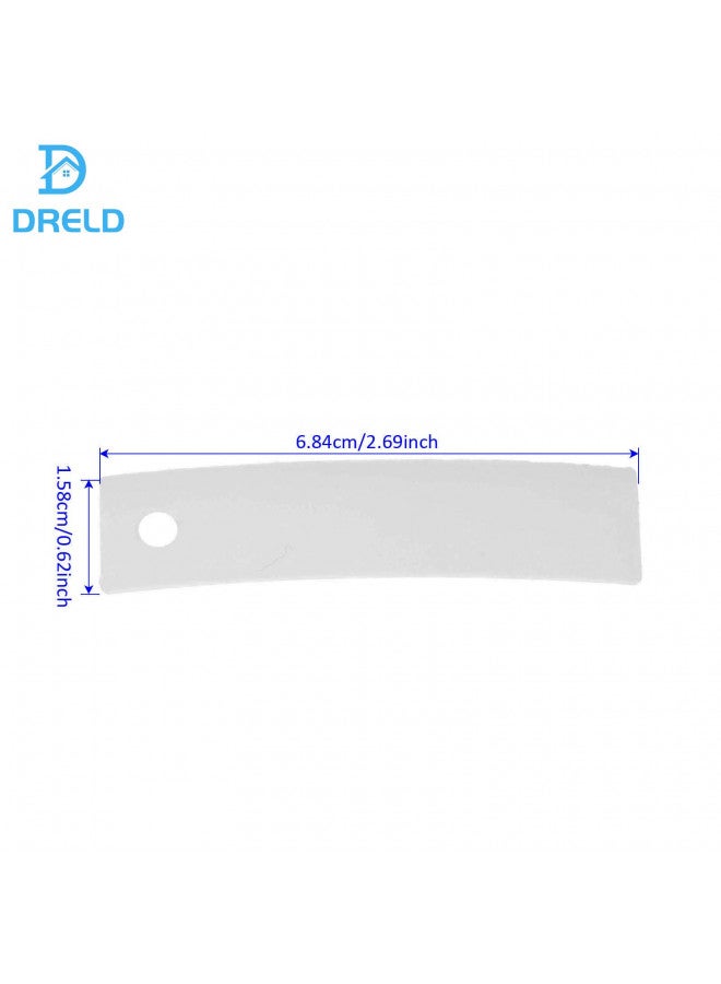 DRELD WE1M333 WE1M1067 Dryer Drum Bearing Slide Glide kit, Replace WE1M333 AP3206716 WE1M481 WE1M316 AP5668531 WE1M507, Replacement for GE, Kenmore, Hotpoint, Sears, RCA (Pack of 4)  - Image 1