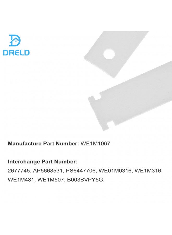 DRELD WE1M333 WE1M1067 Dryer Drum Bearing Slide Glide kit, Replace WE1M333 AP3206716 WE1M481 WE1M316 AP5668531 WE1M507, Replacement for GE, Kenmore, Hotpoint, Sears, RCA (Pack of 4)  - Image 4