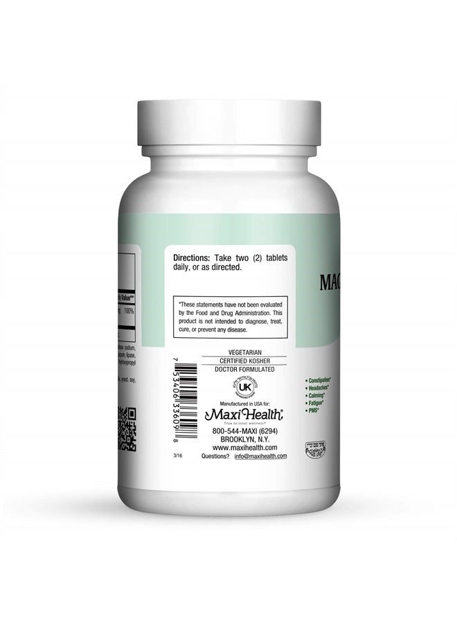 Maxi Health Maxi Magnesium Citrate Supplement, 90 Count (MCT) - Image 2