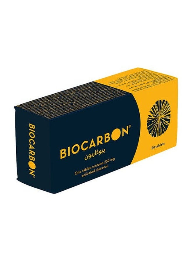 Biocarbon Activated Charcoal Tablets, 250 mg, 30 Count