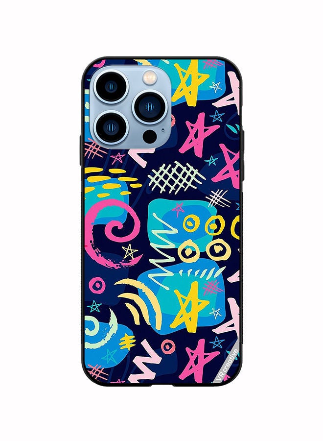 VR CREATIVE Protective Case Cover For Apple iPhone 14 Pro Max Multicolor Design - Image 1