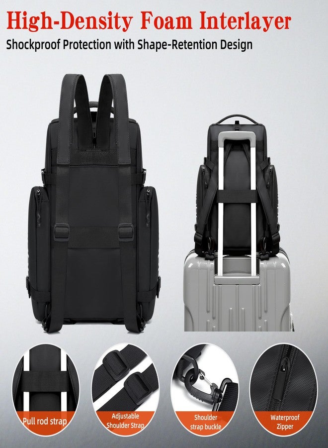 WINPRIM 19L Reflective Bike Rack Bag Large Capacity Waterproof Rear Bag with Rain Cover E-Bike Bicycle Accessories Basket Storage Crossbody Saddle Shoulder Rear Seat Luggage Pouch Bag Accesorios Bicicletas - Image 4