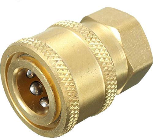 Aimex Pressure Washer Coupler, Quick Connector Fittings 1/4 Inch Quick Coupler Female Socket - Image 5