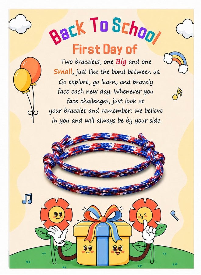 UVGVA First Day of New Journey Bracelet (REDBLUE) - Image 1