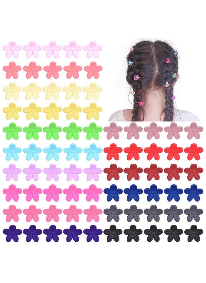 choicbaby choicbaby 80PCS Baby Hair Clips for Girls 16 Different Variety of Colors Cute Baby Hair Accessories Mini Flower Hair Clip for Infant Fine Hair  - Image 3