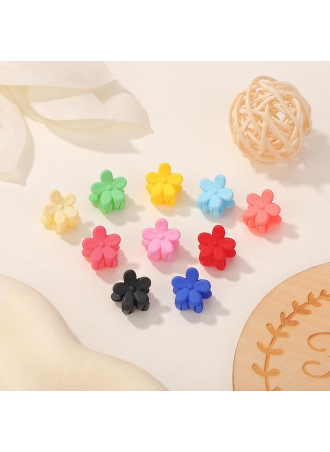 choicbaby choicbaby 80PCS Baby Hair Clips for Girls 16 Different Variety of Colors Cute Baby Hair Accessories Mini Flower Hair Clip for Infant Fine Hair  - Image 5