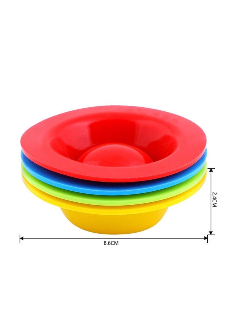 4pcs Silicone Egg Cups Set, Easy to Clean, Perfect for Boiled Eggs and Breakfast, Kitchen Essential - Image 4