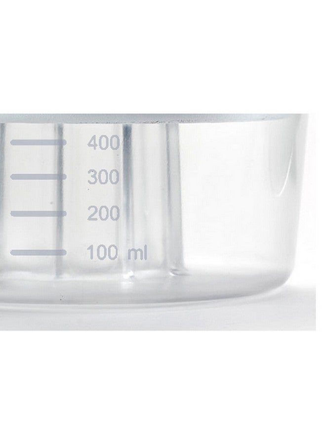 Stefanplast Tosca Graduated Manual Orange Juicer White and Blue 400 ml 55951 - Image 3