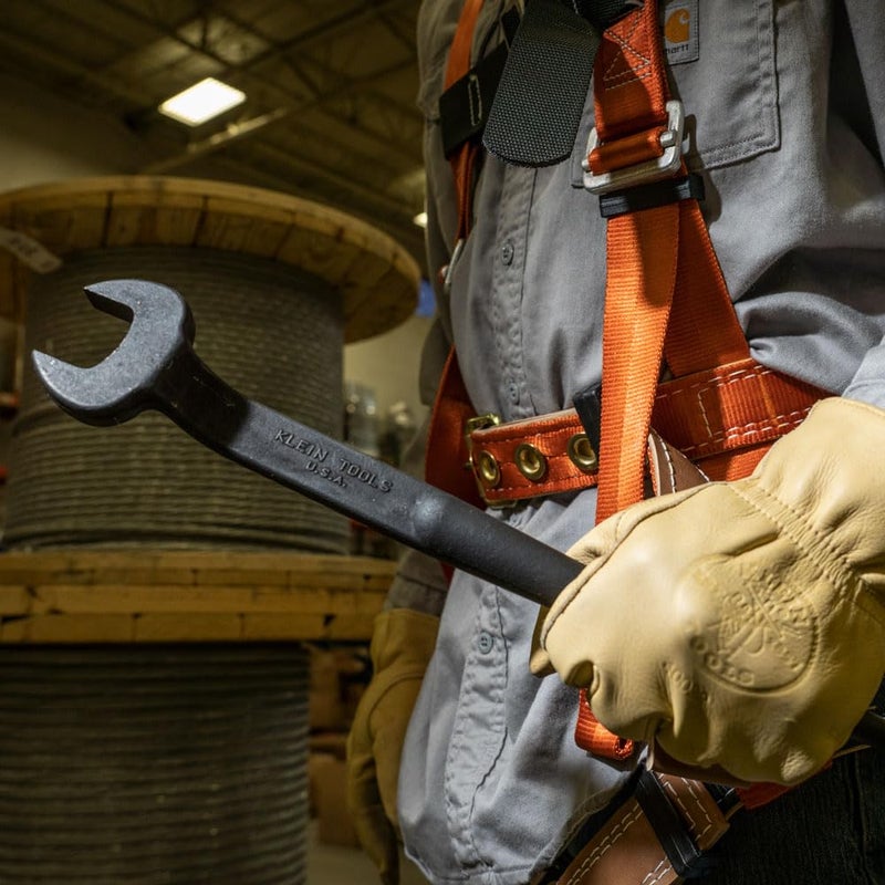 Klein Tools 3212 Spud Wrench 3/4-Inch Bolt for Heavy Nut, Made in USA - Image 4