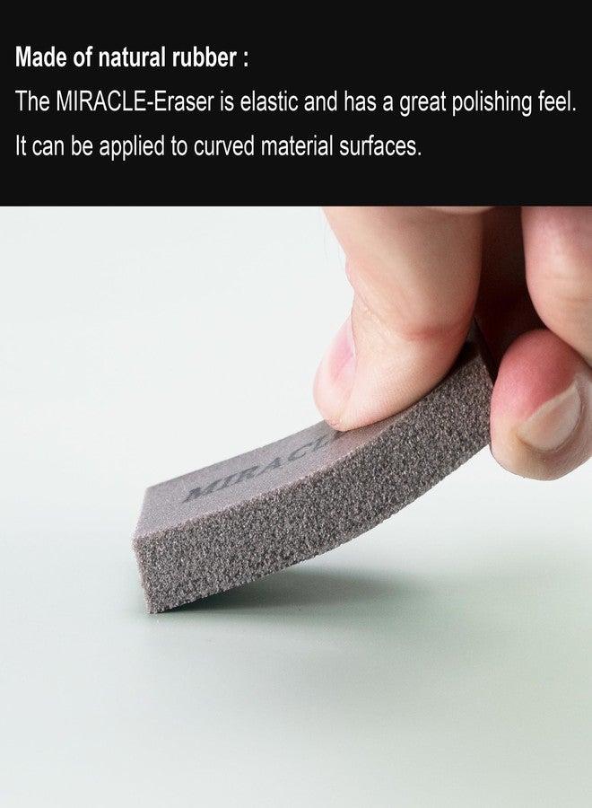 MIRACLE Eraser #120 – Rust & Scratch Remover, Metal Tool Cleaner, Polishing Block – 2.36 x 0.79 x 0.39 in (60 x 20 x 10 mm) - Image 5