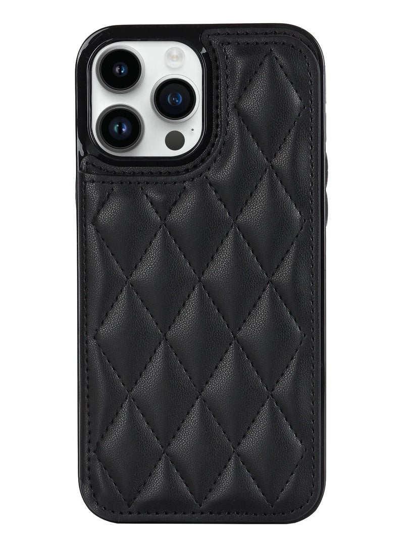 Suteni Back Cover Leather Card Slots Magnetic Back Phone Case for iPhone - Image 1