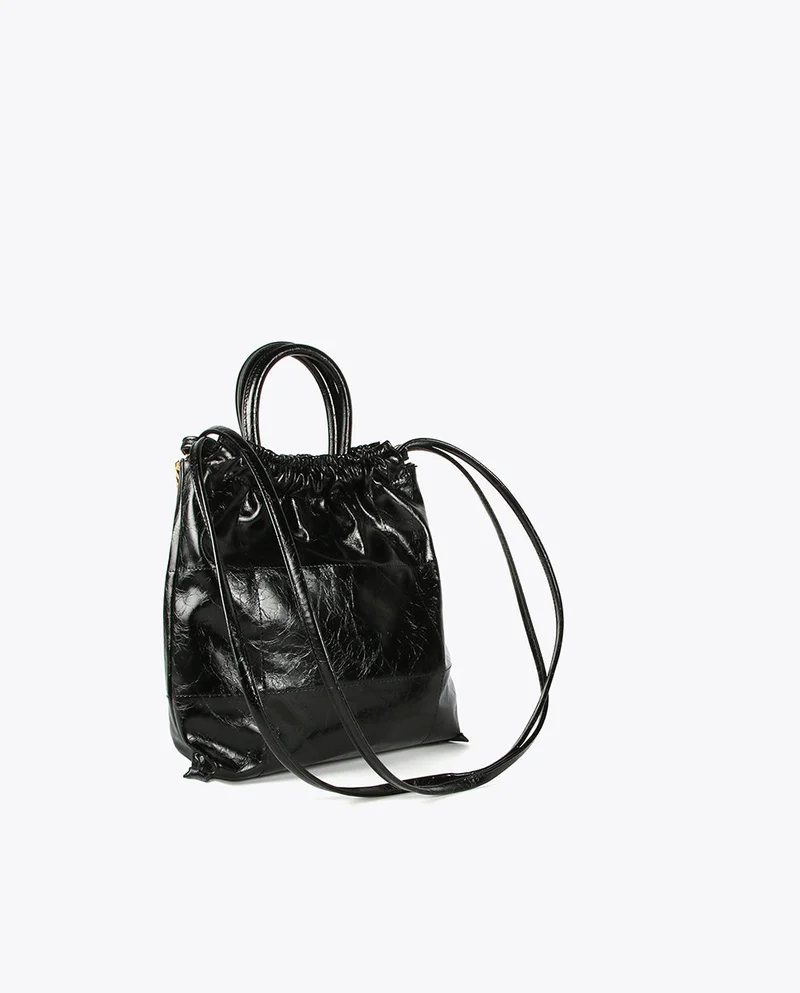Lola Casademunt Shiny faux leather tote bag