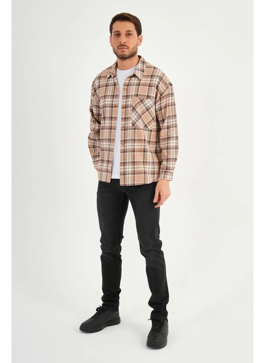 Alexander Gardi Alexandergardi Pocket Plaid Lumberjack Shirt (E23-ZECHKA)