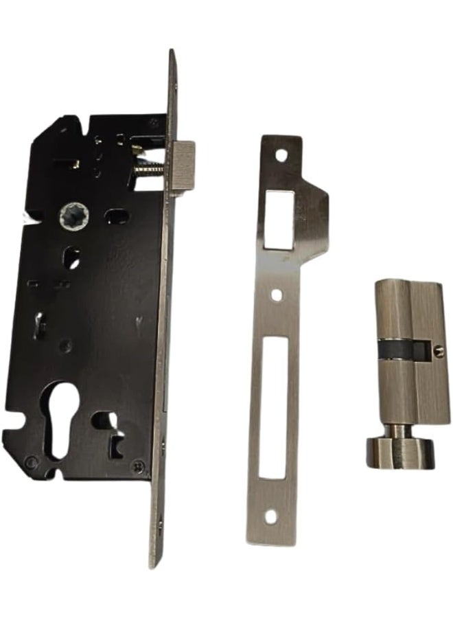 يونيون X985-TE-SS قفل إخفائي بفتح وإطلاق طوارئ بمقبض 45 مم - Image 1