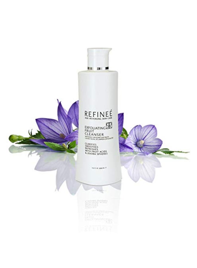 Refinee Gentle Exfoliating Clarifying Face Fruit Cleanser for Oily and Acne Prone Skin 1oz - Image 3