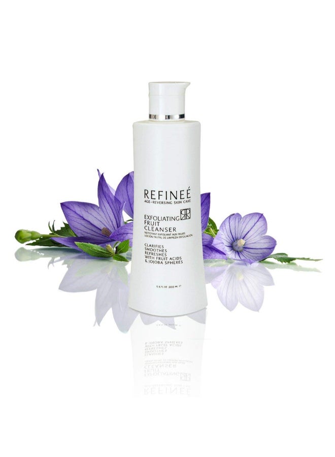 Refinee Gentle Exfoliating Clarifying Face Fruit Cleanser for Oily and Acne Prone Skin 1oz - Image 4