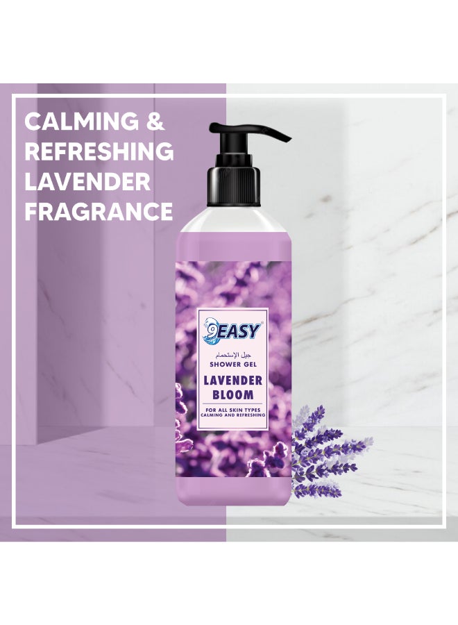 9EASY جل استحمام 9Easy بلوم اللافندر 1 لتر - Image 2