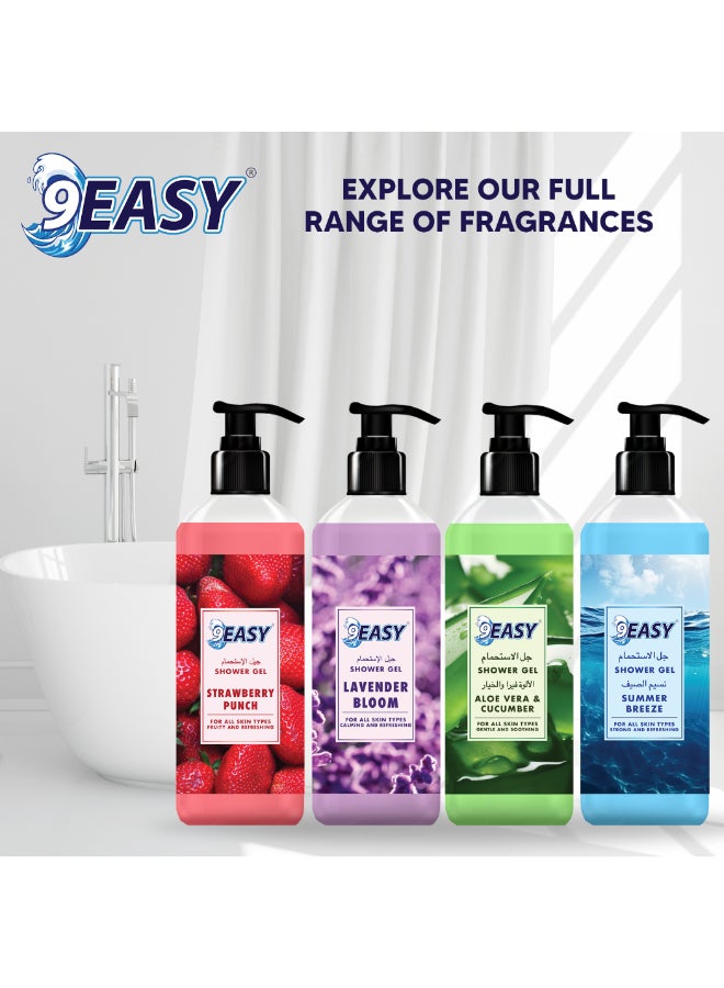 9EASY جل استحمام 9Easy بلوم اللافندر 1 لتر - Image 4