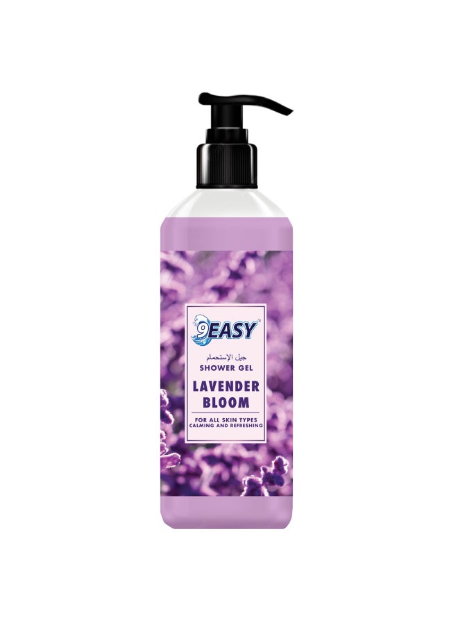 9EASY جل استحمام 9Easy بلوم اللافندر 1 لتر - Image 1