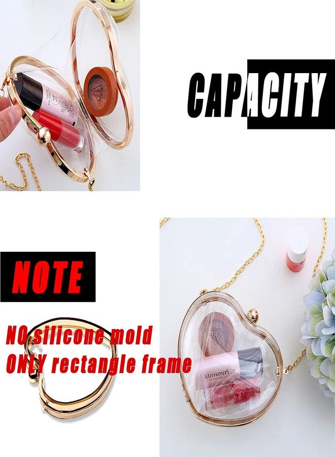 MUFUN Resin Clutch Metal Frame for Epoxy Resin Handmade Crafts Making Supplies, Won't Rust and Fade, Creat Your Unique Clutch Bag, with 26 pcs Tools(No Silicone Mold) - Image 5