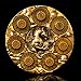 FTNNGIME 7in1 Spinner Dice Set 3D Metal DragonEmbossed Polyhedral RPG Accessory Role Playing Dice for Dungeons Dragons Pathfinder RPG and Tabletop Games D4 D6 D8 D10 D D12 D20 Gold - Image 2