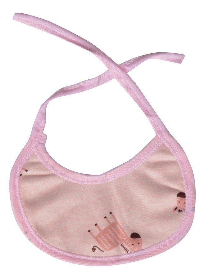 ماما ميا طقم ملابس شتوي للأطفال حديثي الولادة من ماماميا مكون من 5 قطع مع بطانة من الفرو الناعم (أفضل هدية لحفلات استقبال المولود) - حمار وحشي وردي (0-6 أشهر) - Image 5