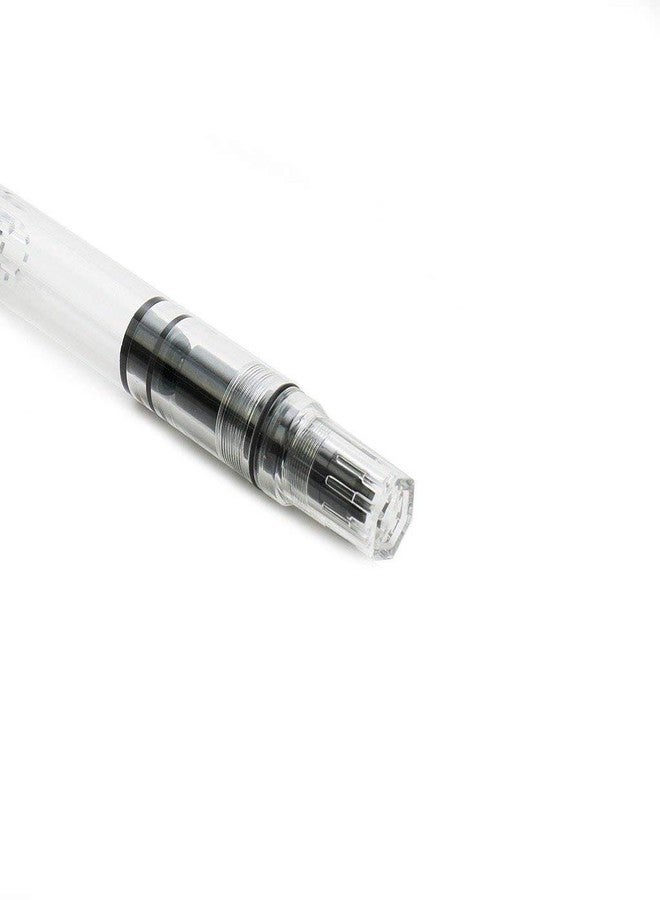 Twsbi قلم حبر سائل من توسبي، لون أخضر إيكو كلير، سن متوسط - Image 2
