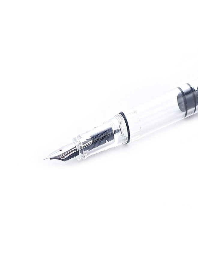 Twsbi قلم حبر سائل من توسبي، لون أخضر إيكو كلير، سن متوسط - Image 3