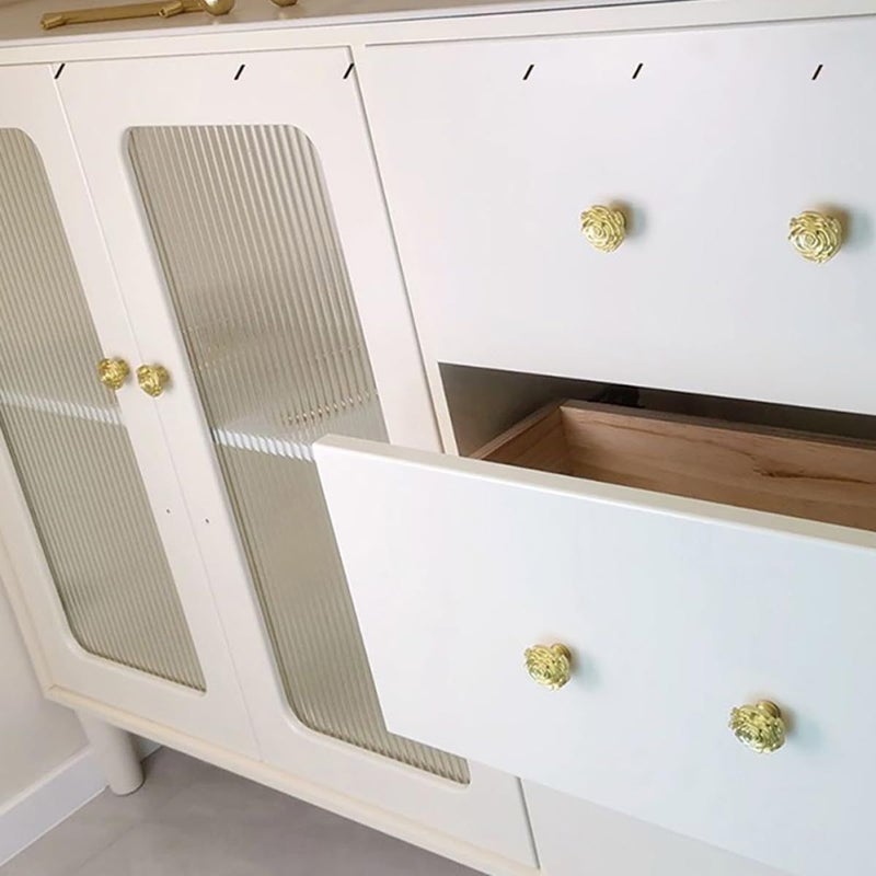 Rose Gold Cabinet Knobs And Drawer Pulls Brass Decorative Handles For Kitchen Furniture - Image 5