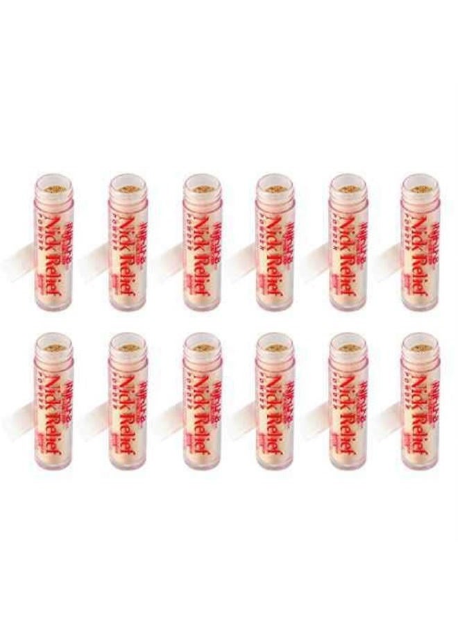 Nick Relief Styptic Powder (12)