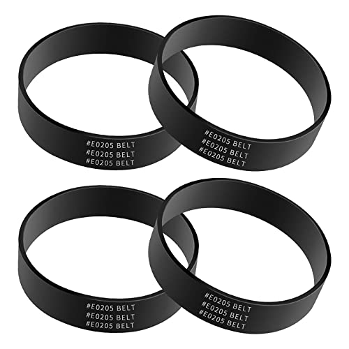 KEEPOW Vacuum Belt for Eureka, Part E0205 Belt for Eureka, Power Speed Vacuum Belts fit for Eureka NEU182B, NEU182A, NEU188A, NEU181, NEU180, NEU180B, NEU182, NEU186, NEU188, 4 Pack - Image 1