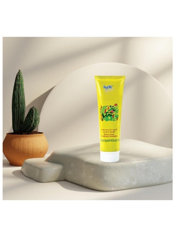 Krem Body & Face Scrubbing Cream 150ml – Gentle Exfoliating Cream for Smooth & Glowing Skin - Image 3