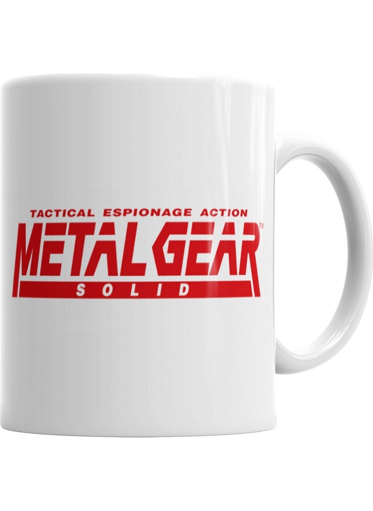 Baskı Dükkanı Print Shop Metal Gear Solid Mug Porcelain 