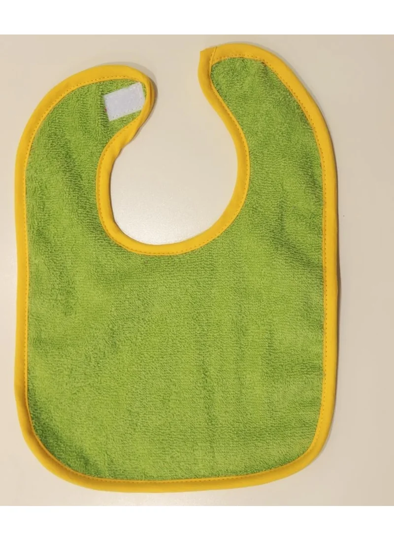 اندر هوم Baby Food Bib Curl Waterproof Towel Cotton Baby Bib