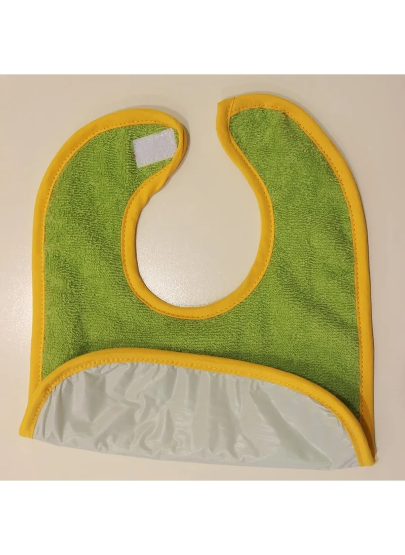 اندر هوم Baby Food Bib Curl Waterproof Towel Cotton Baby Bib
