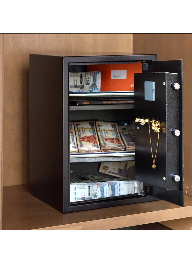 GN 50 FSA Digital Safe with Fingerprint, PIN, and Two-Factor Authentication - by Safety Tech