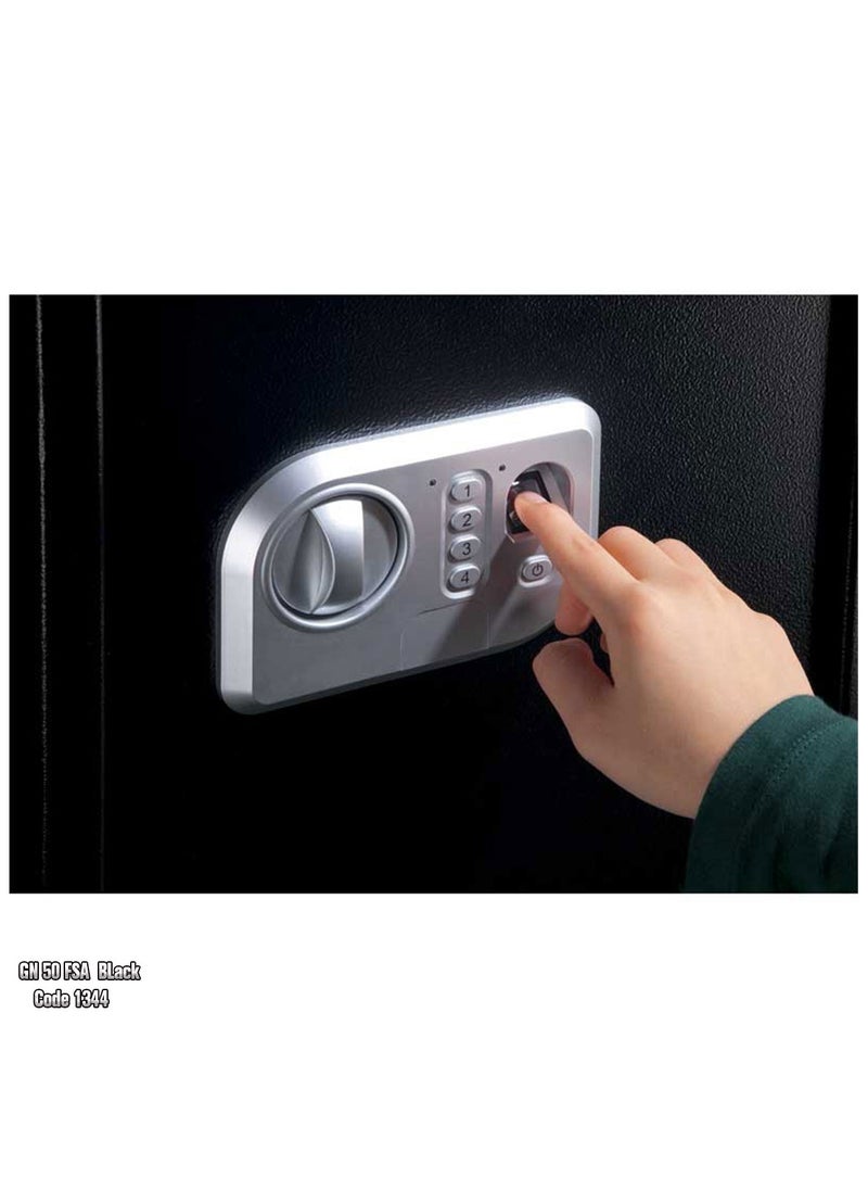 GN 50 FSA Digital Safe with Fingerprint, PIN, and Two-Factor Authentication - by Safety Tech