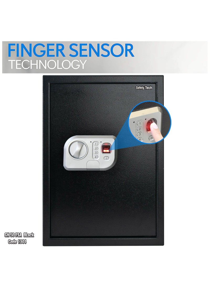 GN 50 FSA Digital Safe with Fingerprint, PIN, and Two-Factor Authentication - by Safety Tech