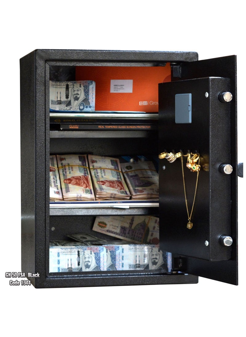 GN 50 FSA Digital Safe with Fingerprint, PIN, and Two-Factor Authentication - by Safety Tech