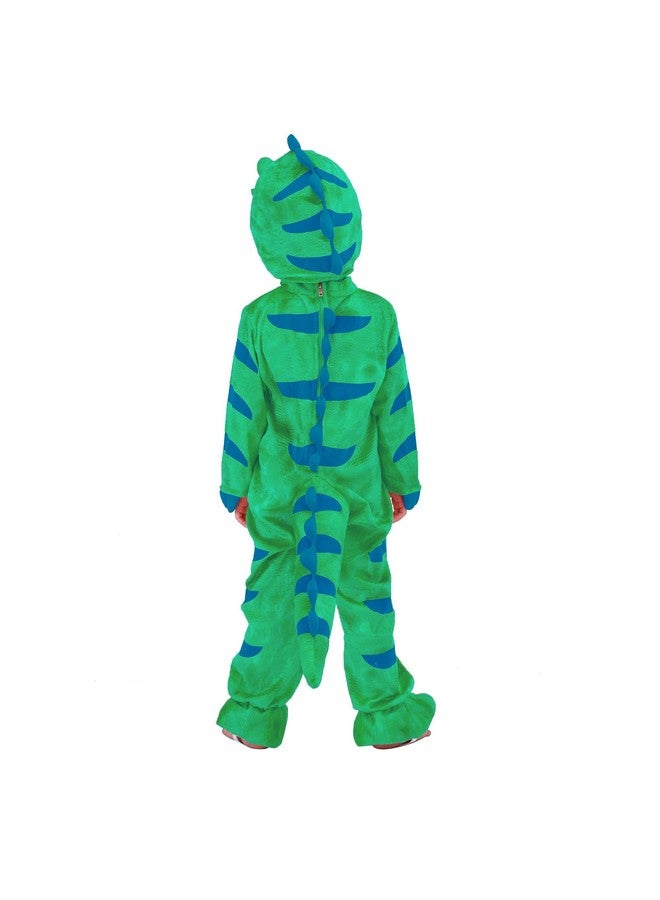 Spooktacular Creations Spooktacular Creations Halloween Child Green Dinosaur T-Rex Costume with Toy Dinosaur Egg for Dress up, Theme Party (3T (3-4 yrs))  - Image 4