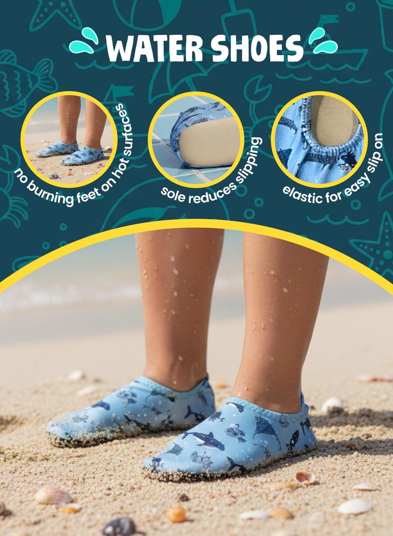 Slipstop Atlantis Kids Non Slip Water and Beach Shoes Lightweight Quick Dry Swim Ready Footwear for Babies and Children - Image 3